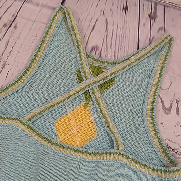 Vintage Y2K Argyle Sweater Tank Top - Picture 8 of 8